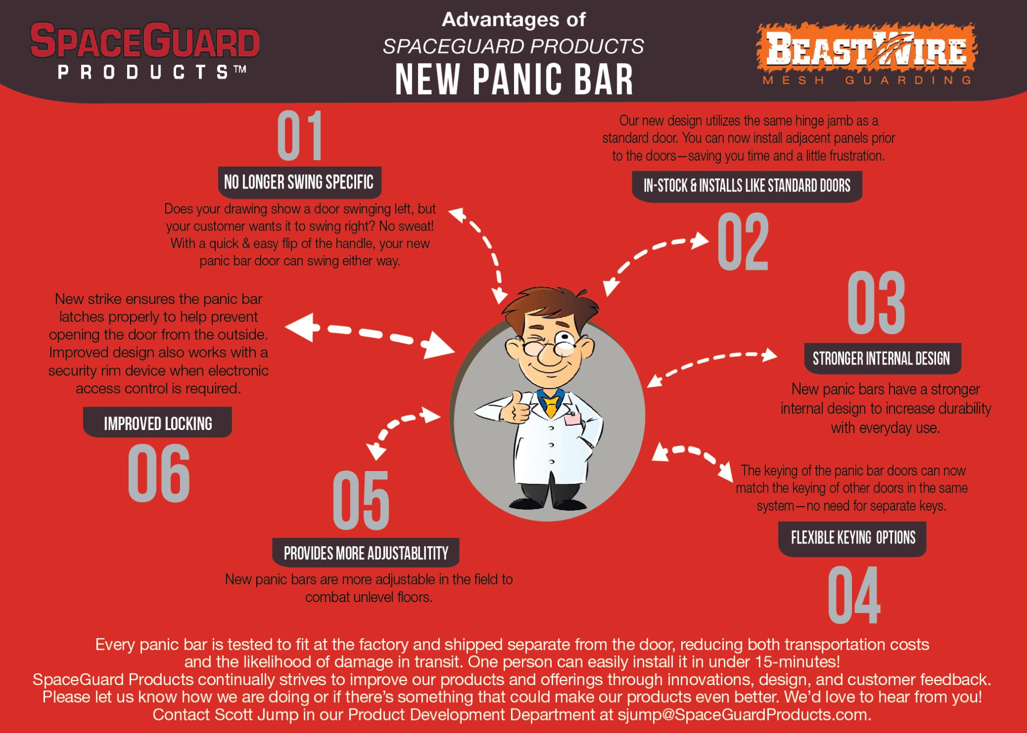 New Panic Bar Announcement