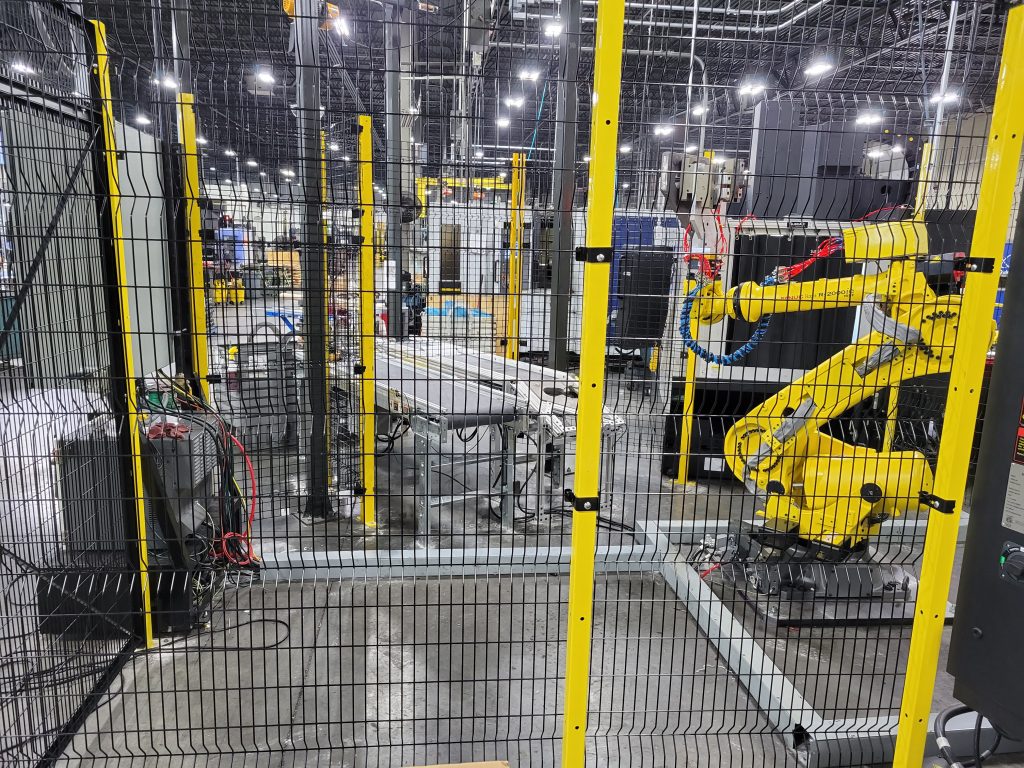 RageWire Robotic Guarding Yellow Robot