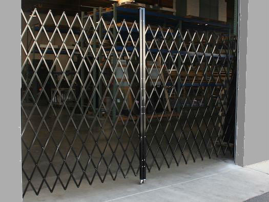 Security Scissor Dock Gate