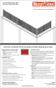 BeastWire Mesh Mezzanine Installation Guide