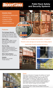 BeastWire™ Pallet Rack Safety & Security Systems