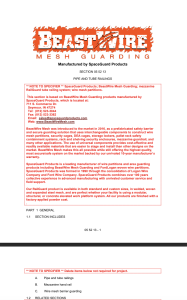 Mezzanine CSI3 Architectural Specifications