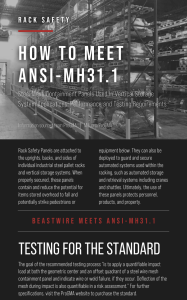Rack Safety ANSI Standard Infographic