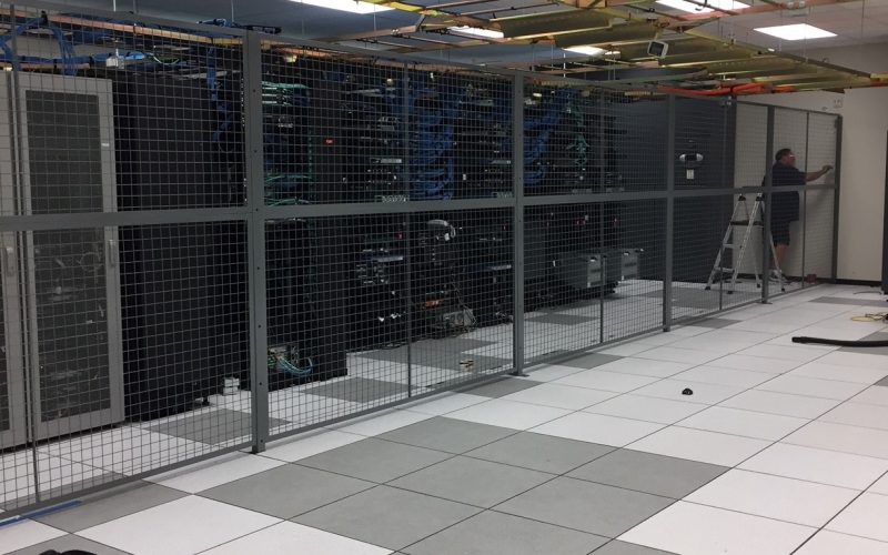 BeastWire Data Center Cage - Gray - DataSite 1 - SpaceGuard Products