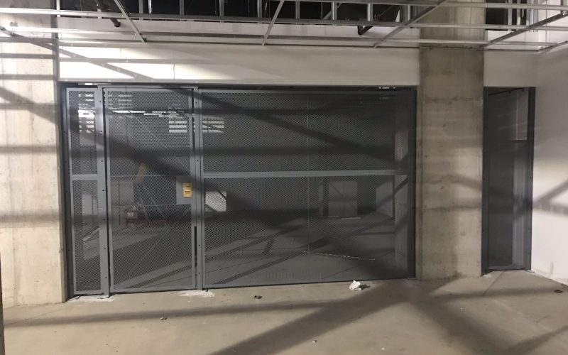 BeastWire Expanded Metal Partitions State Farm Parking Garage