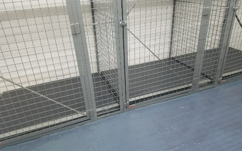 BeastWire Locker Raised Floor - SpaceGuard Products