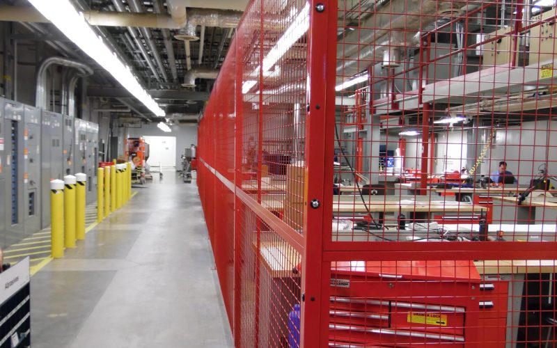 BeastWire Partition Cage - Red - Kremers SAM_0723 - SpaceGuard Products