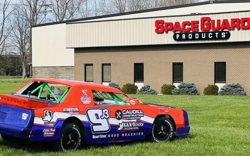 SpaceGuard Products - Sponsored Racecar