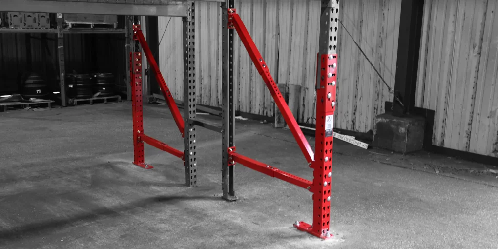 Centurion™ Mid Guard Pallet Rack Repair Kits Selective Color Version