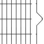 RageWire Mesh Panel with Side View of V-Bend Mesh