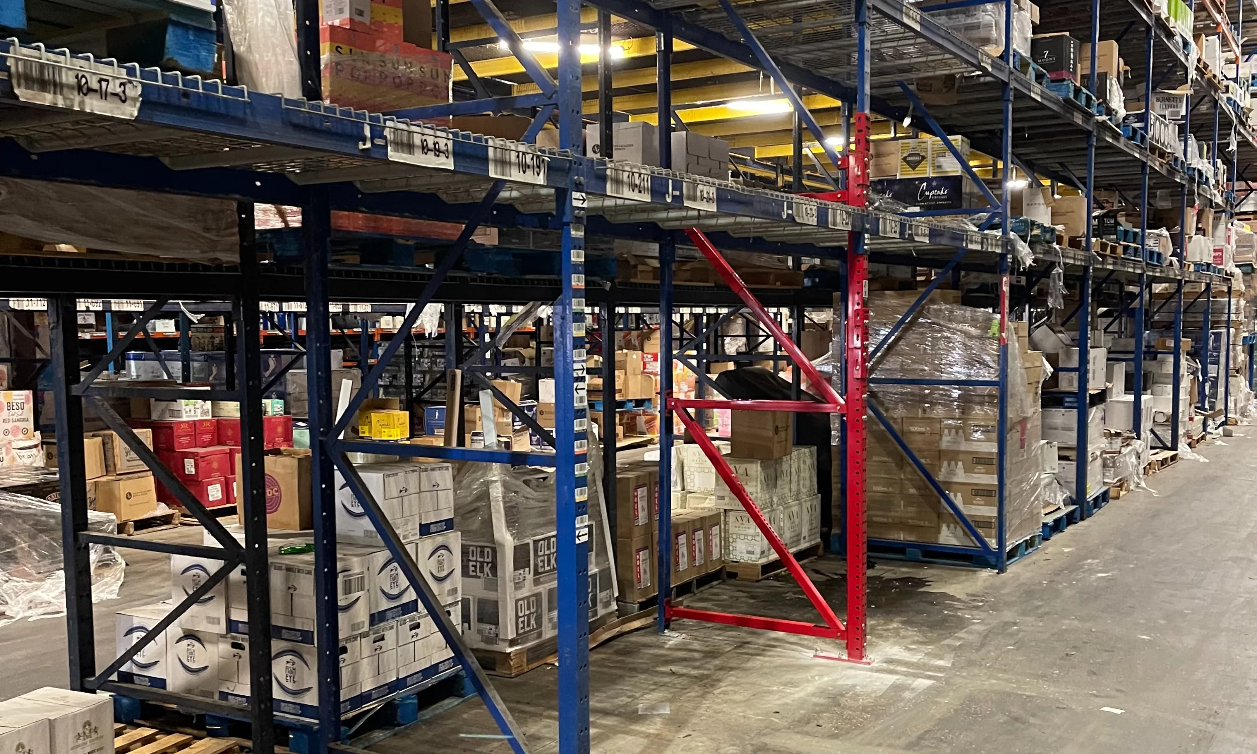 Centurion™ High Guard Pallet Rack Repair Kit Broad Shot