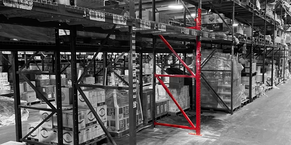 Centurion™ High Guard Pallet Rack Repair Kits | Selective Color
