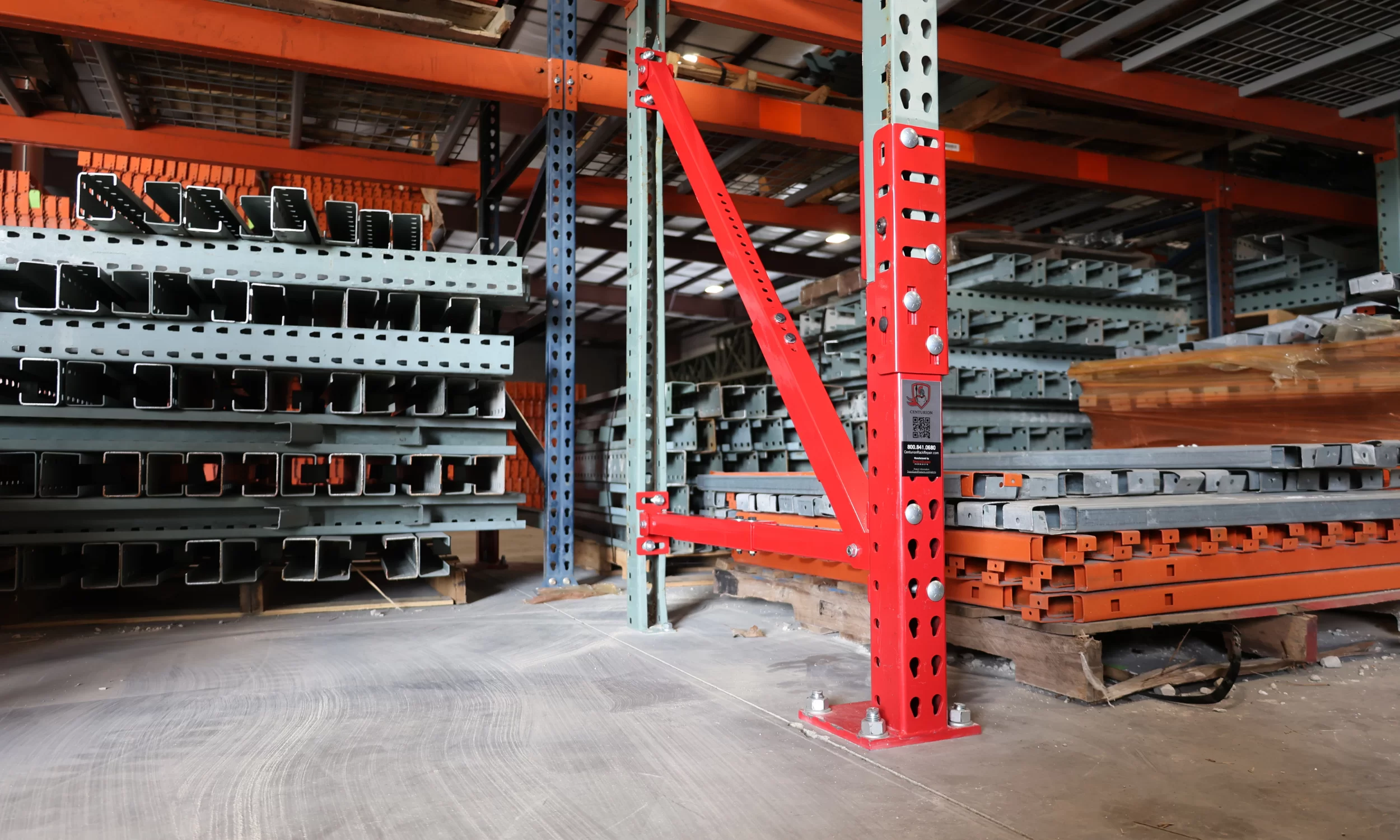 Centurion™ Mid Guard Pallet Rack Repair Kits - Hero Shot
