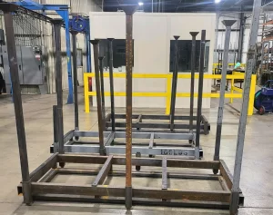 SpaceGuard Products Custom Mobile Storage Rack