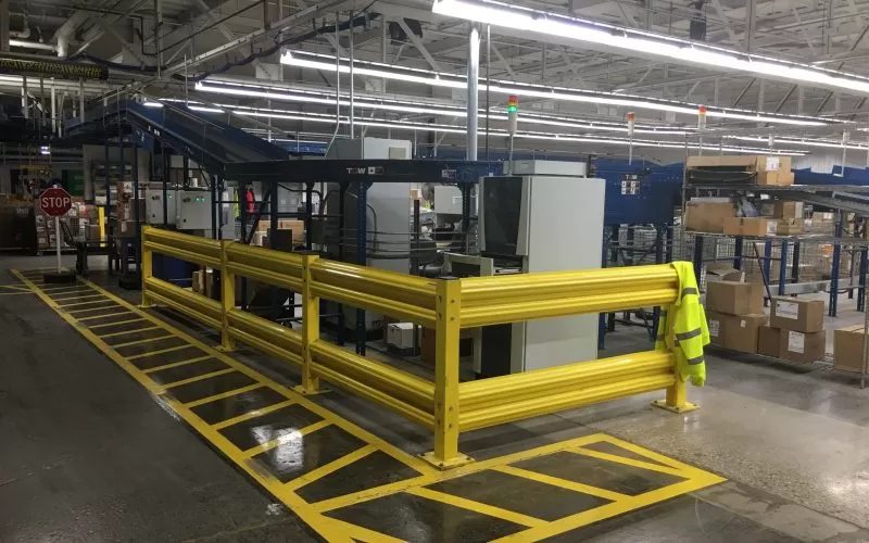 AisleGuard around Machinery