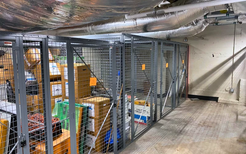 BeastWire Storage Lockers Gray