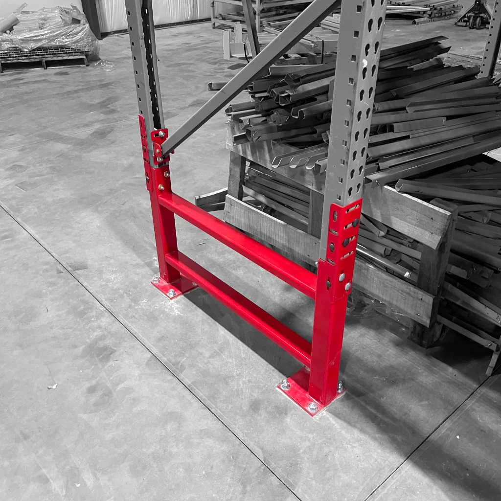 Centurion™ Row Guard Pallet Rack Repair Kits | Selective Color | Tall Version | SpaceGuard Products Centurion™ Row Guard Pallet Rack Repair Kits, Selective Color, Tall Version